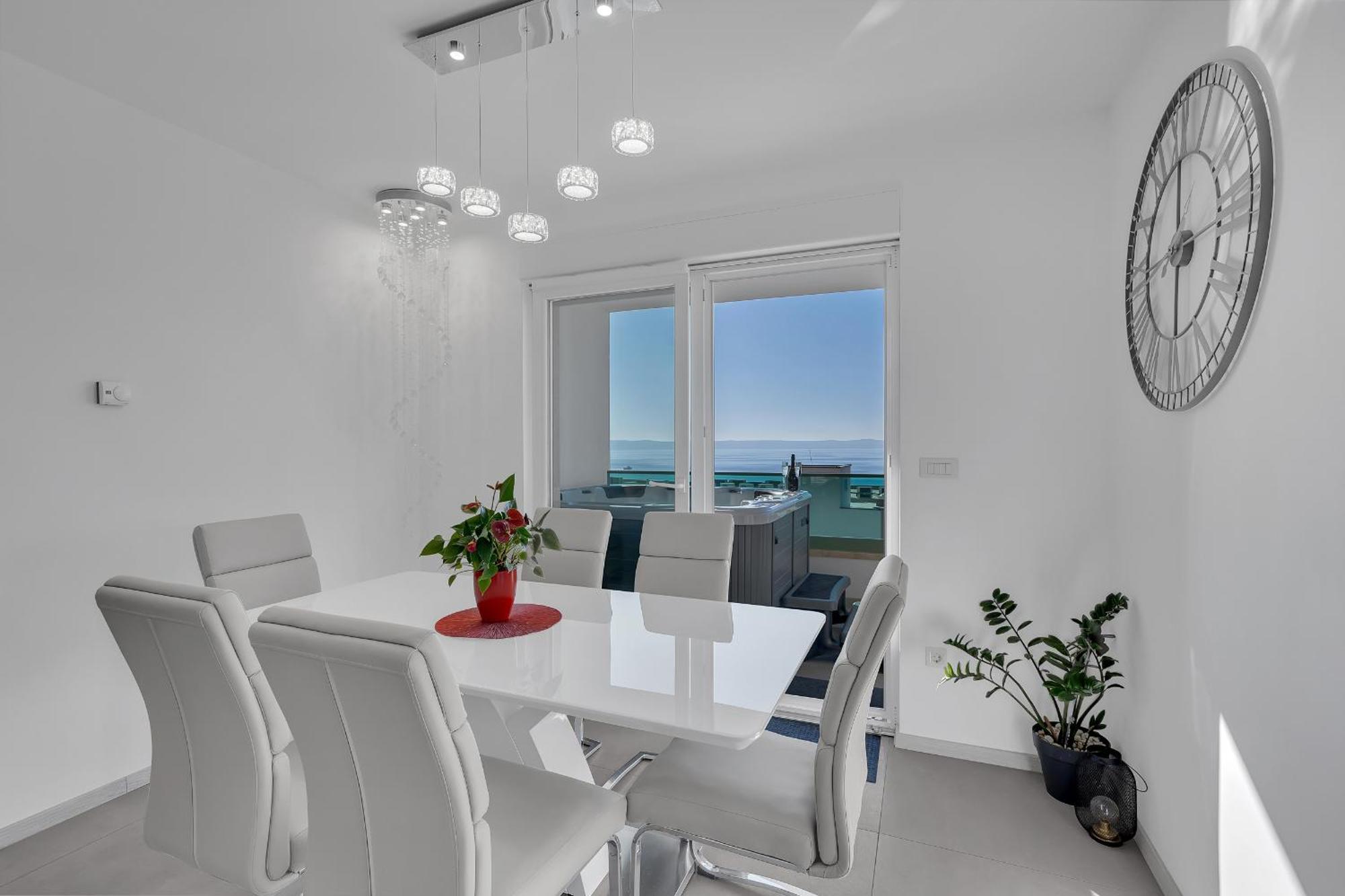 Exclusive Penthouse Big Blue With Private Jacuzzi Apartment Makarska Exterior photo