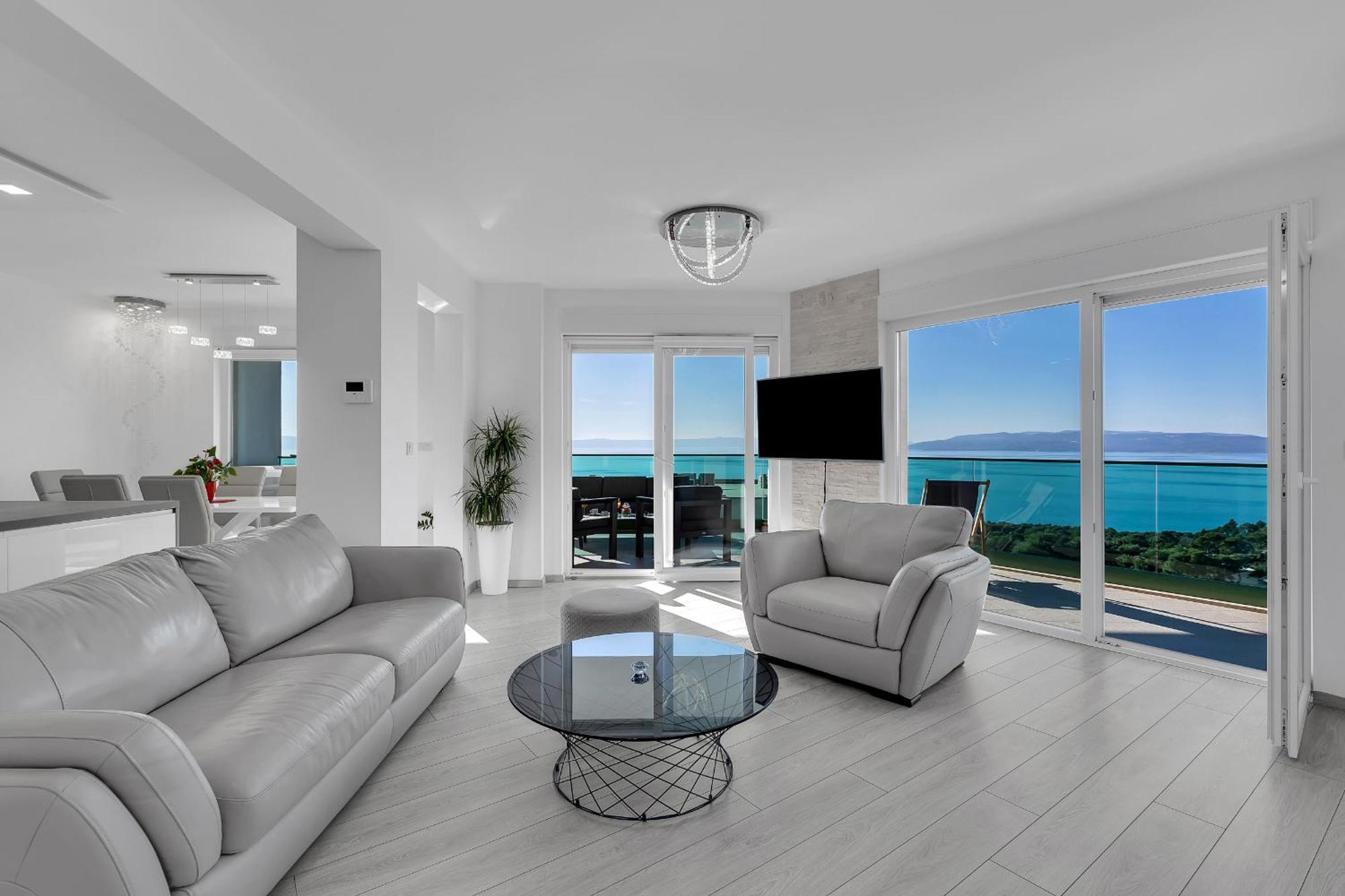 Exclusive Penthouse Big Blue With Private Jacuzzi Apartment Makarska Exterior photo